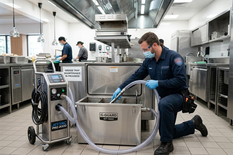 grease trap cleaning and maintenance services